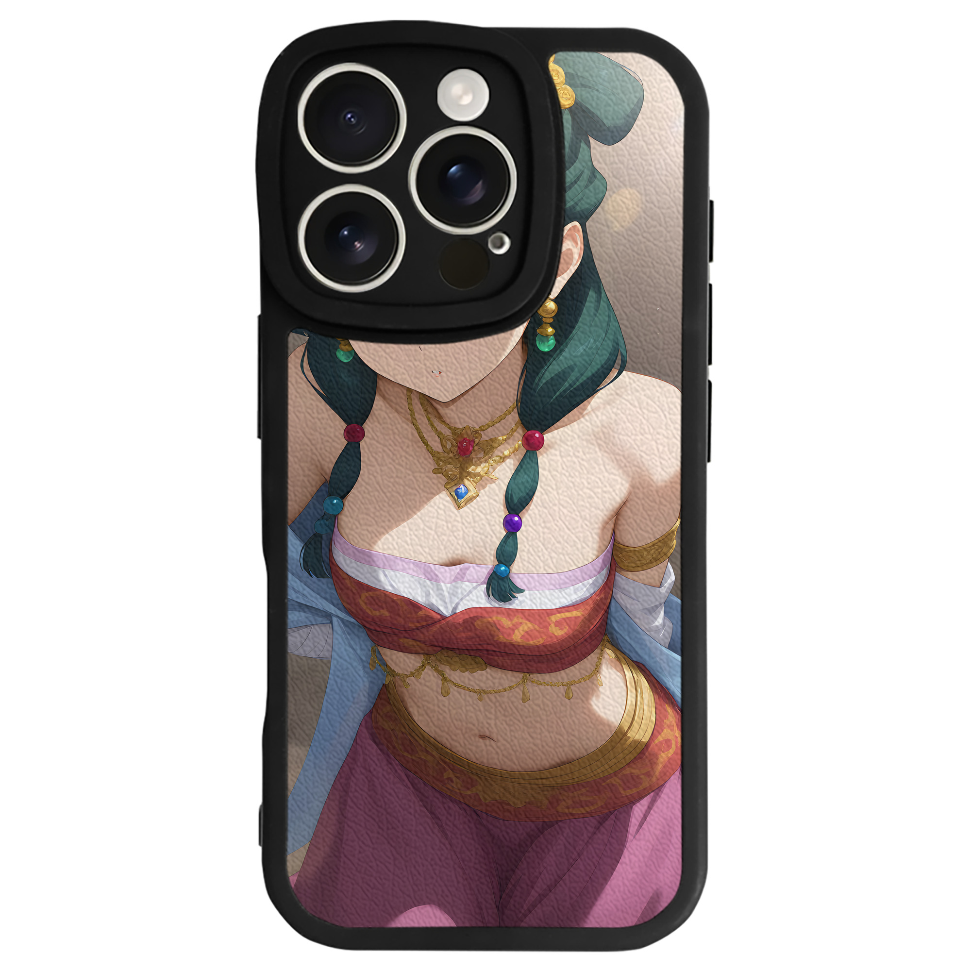 （画像用） 薬屋のひとりごと The Apothecary Diaries 【iPhone 16シリーズ対応】シリコンスマホケース（レザー調） 材質：シリコン